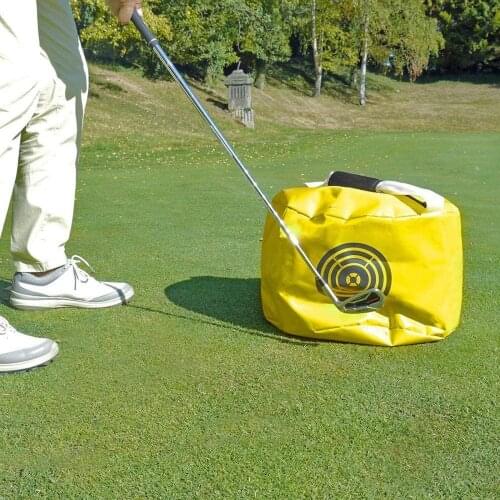 Golf Impact Power Smash Bag Hitting Bag Swing Training Aids Impact Swing Trainer