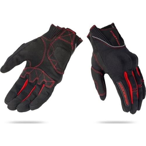 HEROBIKER Motorcycle Gloves Summer Breathable Guantes Moto Touch Screen Motocross Off-Road Gloves Motorbike Riding Gloves