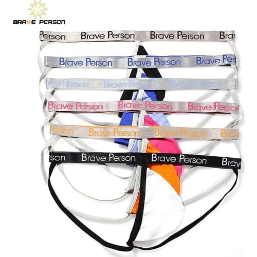 Cotton Gay Men Sexy Underwear Thong Men Jockstrap New Mens Thongs And G strings Mens Underwear