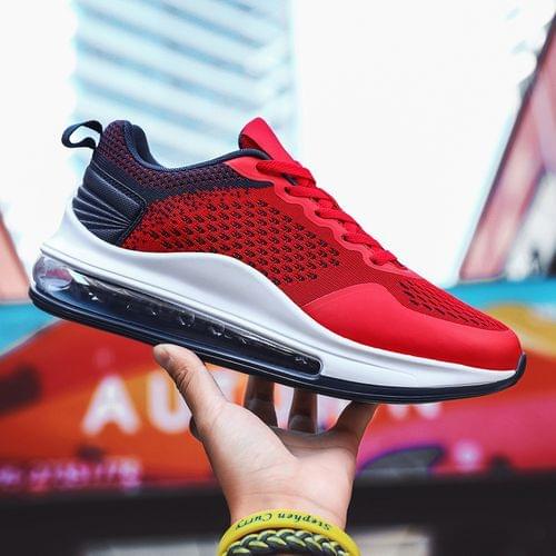 New Men Women Air Cushioned Sole Sneakers Comfortable Running Shoes High Quality Casual Sports Shoes All Seasons