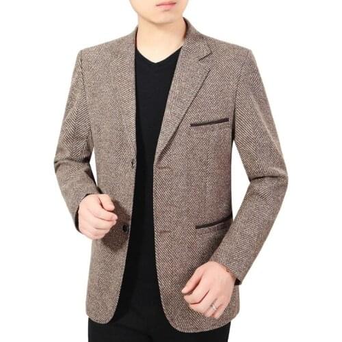 New Brand Spring Autumn thin Casual Men Blazer Slim England Suit Blaser Masculino Male Jacket Blazer Men Size M-3XL