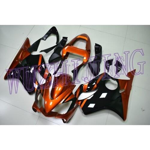 Motorcycle Fairing CBR600F4i 03 Fairings CBR 600 2003 Orange Red Black Abs Fairing CBR600 F4i 2001 - 2003