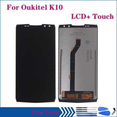Original For Oukitel K10 LCD Display Touch Screen Digitizer Assembly Mobile phone repair kit