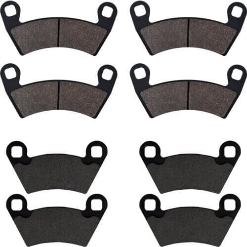 Motorcycle Front and Rear Brake Pads for POLARIS 900 Ranger RZR XP 2011 2012 2013 2014 2015