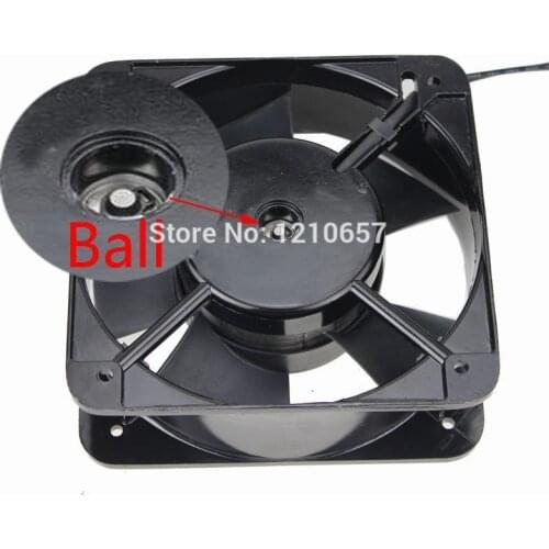 5PCS lot 150 MM X150 MM X50 MM Metal AC 220V Industrial Fan 0.22A 38W Ball Bearing