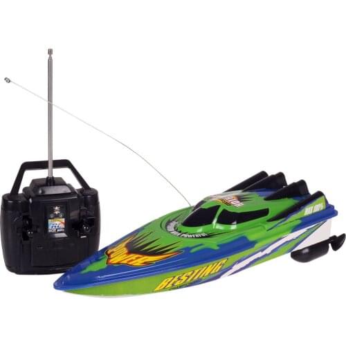 1Pcs RC Racing Boat Radio Remote Control Dual Motor Boat High-speed Strong Power System Fluid Type Design Kids Outdoor Toy