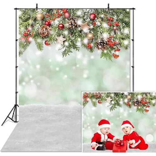 Christmas Background New Year Photography Backdrop Photo Booth Christmas Birthday Party Photo Background Photocall