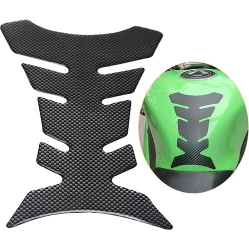 Motorcycle 3D Self-adhesive Gas Tank Pad Fish Bone Protect Rubber Decal Sticker for Honda for Suzuki Motorcycle Accessories Part