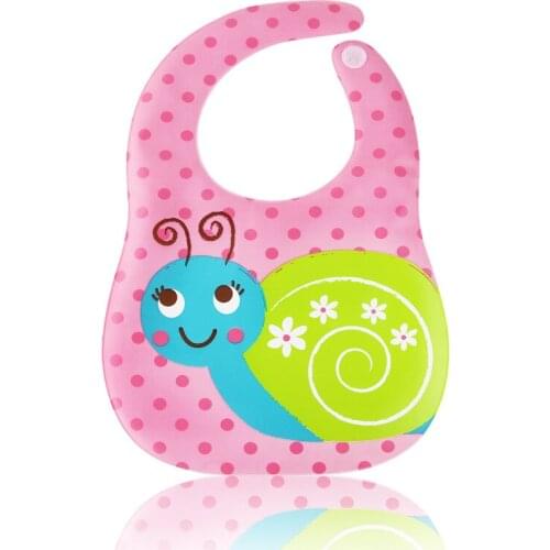 Waterproof Disposable Baby Bibs Boy And Girls Cute Character Bibs Cartoon EVA Dinner Burp Cloths