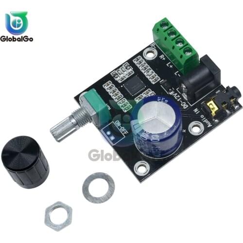 XH-M120 PAM8610 Class D Amplifier Board DC 12V 15W*2 Digital Audio Power Amplifier Module Dual Channel 15W + 15W Amplificador