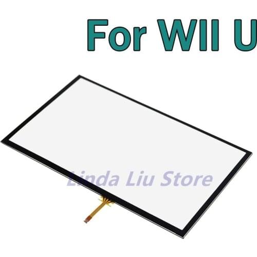 ChengChengDianWan 10pcs For WII U gamepad Touch Screen Glass Lens Digitizer For Wii U/Wiiu Repair Part