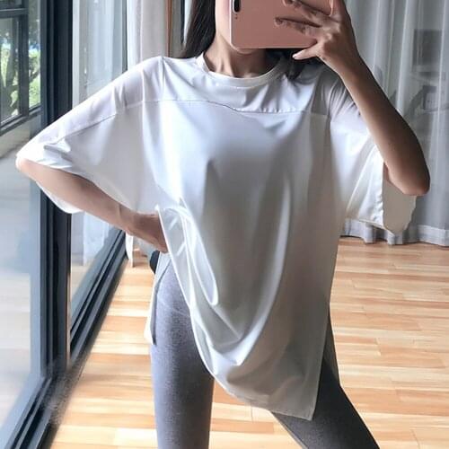 2021 Loose Tops Sleeveless Racerback Yoga Shirts Sport Women Athletic Fitness Sport Tank Tops Gym Running Training Yoga Shirts