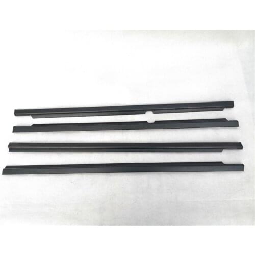 4PC MB669117 MB669118 MB669825 MB669826 Window Weaterstrip Seals Window Mouldings For Montero Pajero V43 V45 V32W V36W V32V V33W