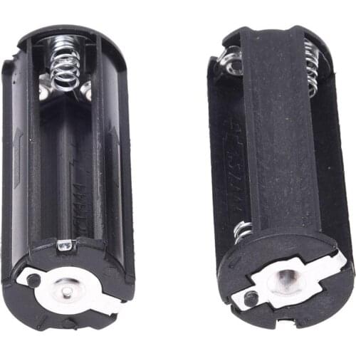 5/10PCS Black AAA Battery Holder for 3 x 1.5V AAA Batteries Flashlight Torch 3 x AAA Battery Storage Box
