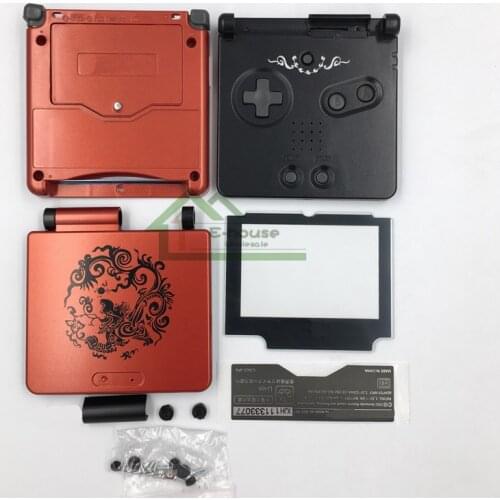 Chinese Dragon Limited Edition Full Housing Shell replacement for Nintendo Gameboy Advance SP for GBA SP Game Console Cover Case