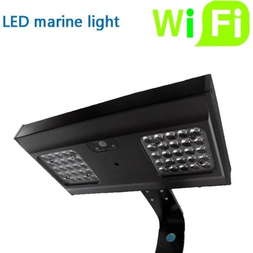 Jebao wifi led aquarium light marine seawater reef coral stone tank light fish tank lamp lighting