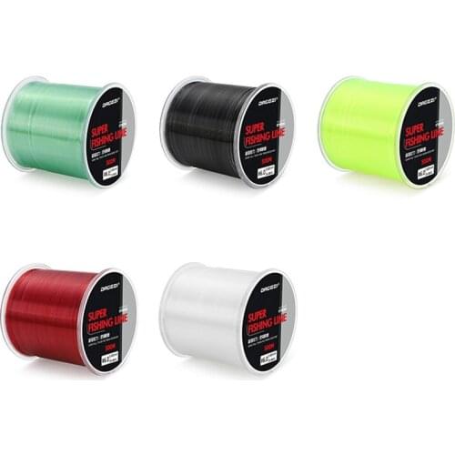 500m Nylon Strong Sea Rod Multifilament Carp Fishing Line All for Fishing Spinning Reel Equipment Lure Catch Fish Accessories