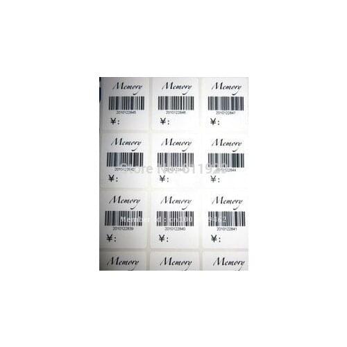 Custom clothing Labels/garment sticker/hang tag sticker/tag printing sticker/garment barcode sticker/brand name 1000 pcs a lot