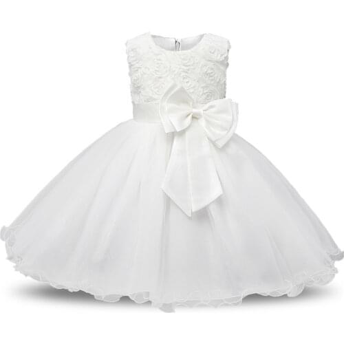 2019 new Princess Flower Girl Dress Summer Tutu Wedding Birthday Party Kids Dresses For Girls Costume Teenager Prom Designs