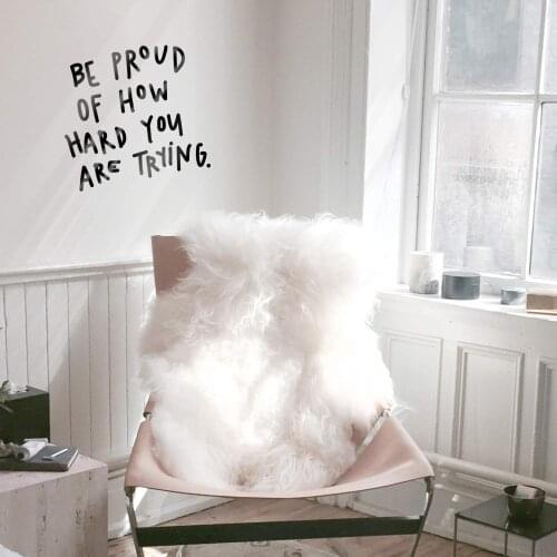 NEW proud of quotes Home Decoration Accessories For Kids Rooms Home Party Decor Wallpaper