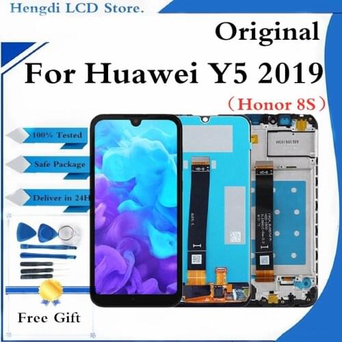 Original LCD For Huawei Y5 2019 LCD Display Touch Screen For Huawei Honor 8S Display With Frame AMN-LX9 LX1 LX2 LX3