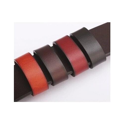 DKBLINGS Cowhide leather belt loop belt accessories belt spare parts 2pcs per lot fit for 3.8cm wide belt