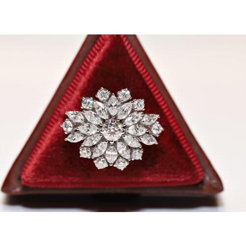 Perfect Antique Style New Made 14k Gold My Design Natural Diamond Decorated Amazing Strong Ring