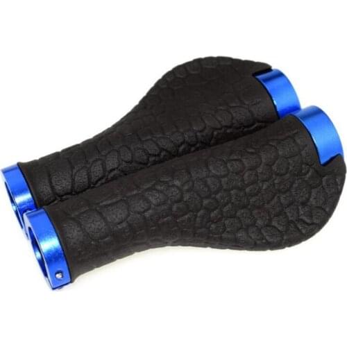 Q745 free shipping Mountain Bike Locked Handlebar setsTattoo grip Bicycle Accessories Meat ball Bicycle grip