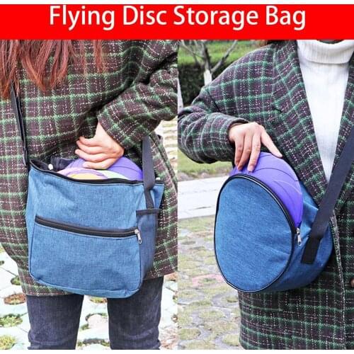 Golf Flying Disc Backpack Outdoor Pet Training Frisbees Storage Bag Durable Disc Storage Bag Outdoor Accessories