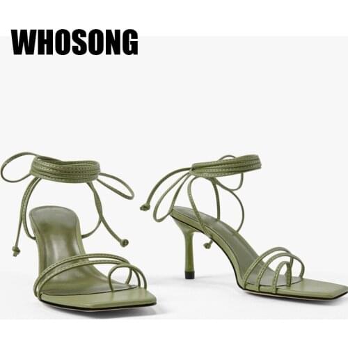 New Summer Women Shoes Girls Gladiator Sandals Woman High Thin Heels Ladies Shoes Female Black Brand Sandals Zapatos De Mujer