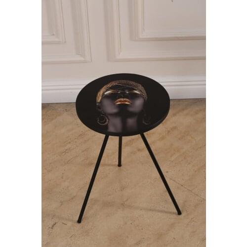 Modern Black Side coffee table Flower bed coffee tables table basse furniture living room table