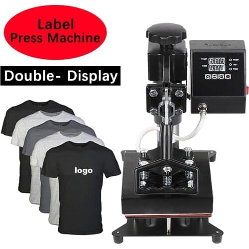 15x15CM RB-NL15 Double Display Label Heat Press Machine Swing Heat Transfer Label Printer DIY Label Printing Machine