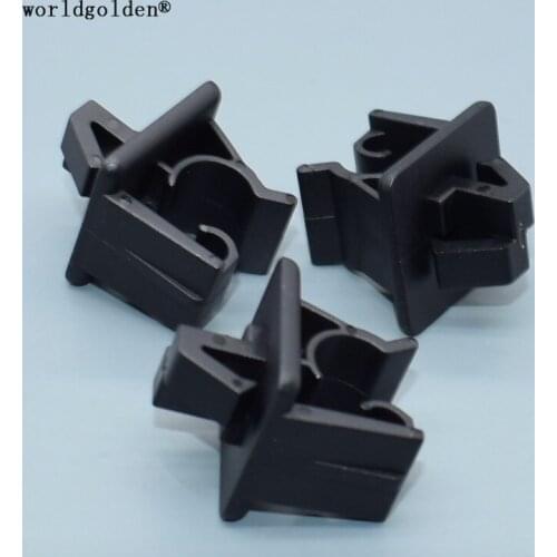 Worldgolden 100pcs auto fasteners Hood Prop rod Retaining Clip for Hyundai#81174-21010, 81174-21000,81174-11011