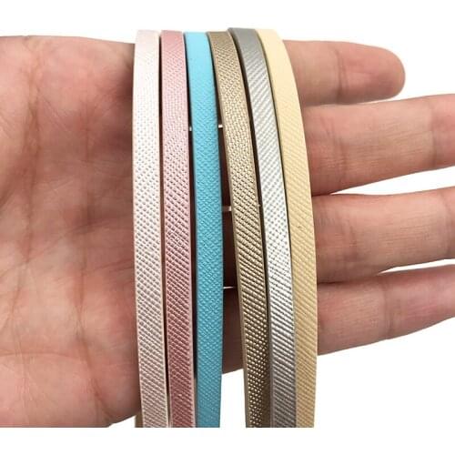 XCHARMS 1Meter x 5mm Flat PU Leather Cord Rough Point Rope Jewelry Findings Accessories Jewelry Making Material For Bracelet
