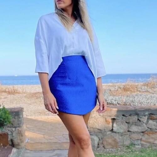 XEASY Women Street Satin Solid Sexy Mini Skirt Casual Ladies Light Soft Casual Slim High Waist Chic Skirts