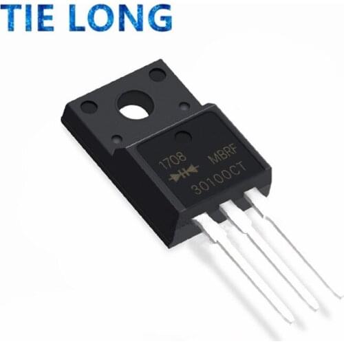 10PCS MBRF30100CT TO-220F 30100CT MBRF30100 TO-220 30A 100V new original