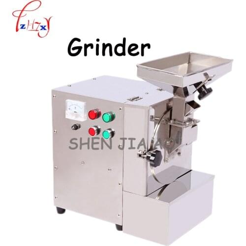 220V Commercial grinding machine stainless steel grease oily grinder peanut sesame almond walnut pumpkin seeding machine