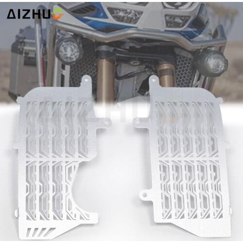 FOR HONDA Africa Twin CRF1100L Motorcycle Accessories Radiator Guard Grille Cover Cooler Protector CRF1100L ADV Sports 2020 2021