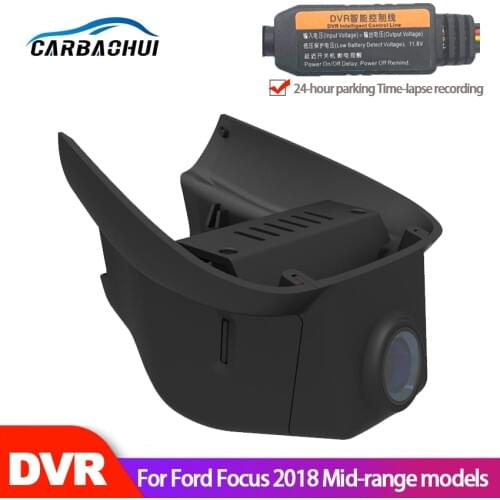 Car DVR Wifi Video Recorder Dash Cam Camera For Ford Focus 2018 Mid-range models Night vision CCD full hd +high quality