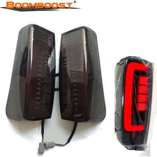 Car Tail Light 3 Colors Light LED For 2012-2019 I/suzu D-MAX Shockproof Dustproof Waterproof Corrosion resistant Black 2Pcs/Set
