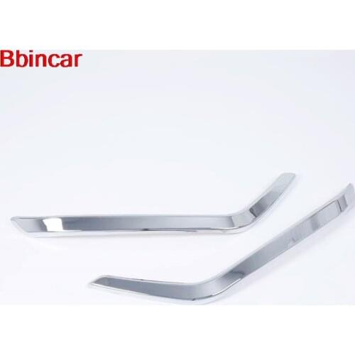 Bbincar ABS Chrome Front Fog Lamp Lid Foglight Out Shape Cover Trim Car Exterior Accessories For Suzuki Swift 2017 2018 2019