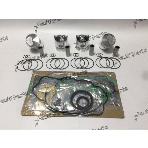 Free Shipping HA Piston Kit With Gasket Set For Mazda Engines