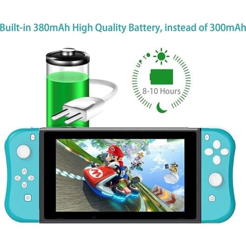 ZK20 Bluetooth Wireless Gamepad For Nintendo Switch Joy-Con (L/R) Controller for Switch Wireless Joysticks Strap