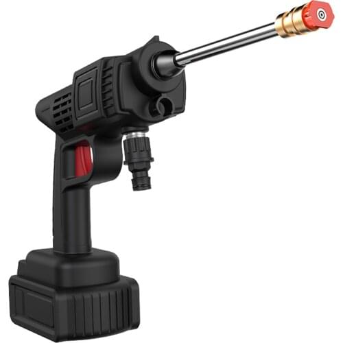 Electric Pressure Water Spray Gun Portable Cordless Car High-pressure Water Gun Watering Hose Nozzle Washing Machine Cleaning