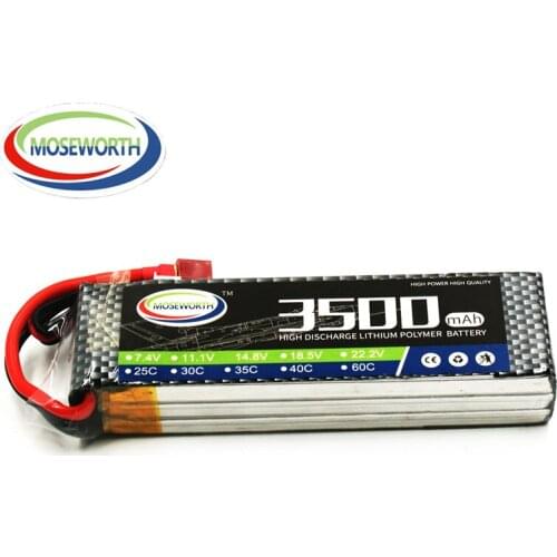 3S LiPo Battery 11.1V 3500mAh 35C For RC Helicopter RC Car RC Boat Quadcopter Drone RC Toys Li-Polymer Batteries 11.1V AKKU