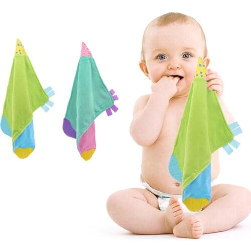 Stuffed Toys Soft Animal Soothe Appease Towel Baby Calm Sleeping Plush Pacify Toy Infants Saliva Teether Towel Newborn Doll Toys