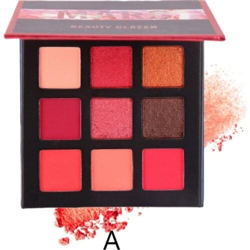 Beauty Glazed 1pc Makeup Eyeshadow Palette Pallete Make Up Palette Shimmer Pigmented Eye Shadow Maquiagem Maquillage