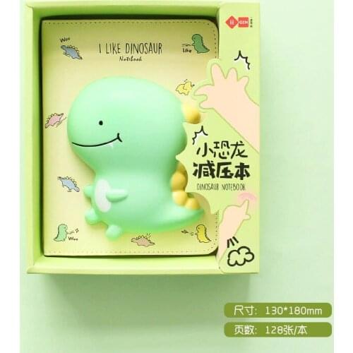 Lovely Relax Decompression Notebook Slow rebound Cartoon Animals Dinosaurs Rabbit Fruits Plants Book Venting toys
