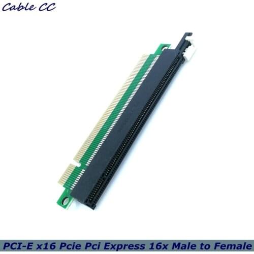 Riser PCI-E x16 pcie pci express 16x Male to Female Riser Extension Card Adapter converter for 1U 2U 3U IPC Chassis