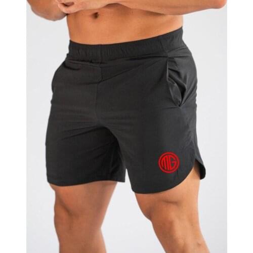 Mesh Muscle Fashion Brand Workout Gym Breathable Fitness Mens Bodybuilding Training Running Comfortable Plus Size Sports Shorts